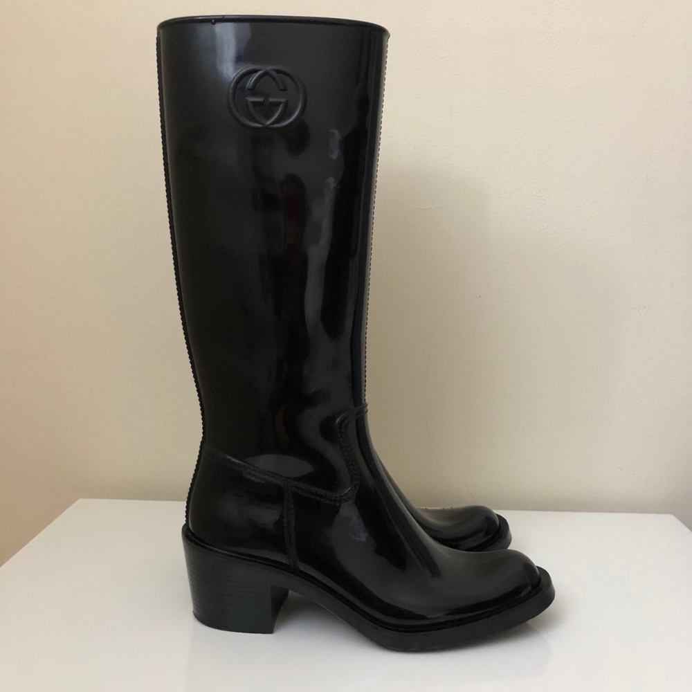 Gucci rain boots